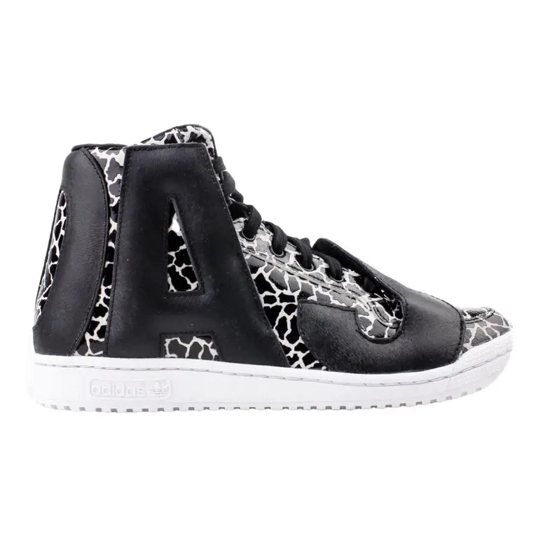 Adidas by Jeremy Scott Leather high trainers