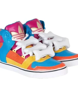Adidas by Jeremy Scott Leather trainers