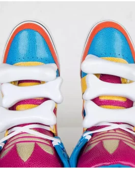 Adidas by Jeremy Scott Leather trainers