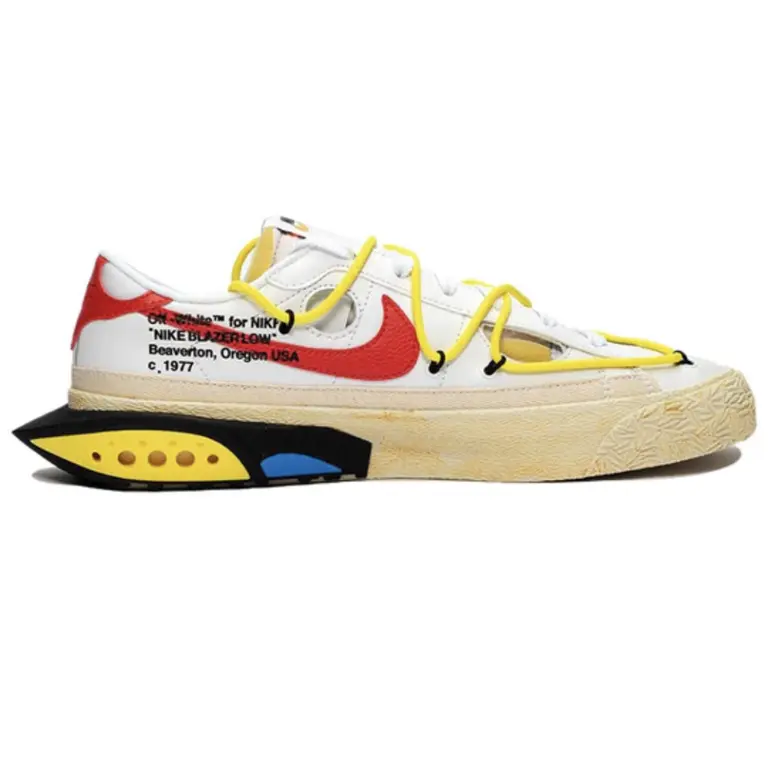 Nike x Off-White Leather low trainers - Image 2