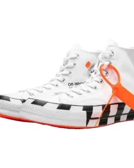 Converse X OFF-WHITE Cloth high trainers