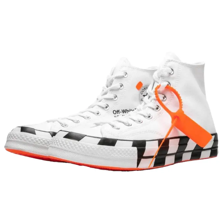 Converse X OFF-WHITE Cloth high trainers