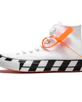 Converse X OFF-WHITE Cloth high trainers