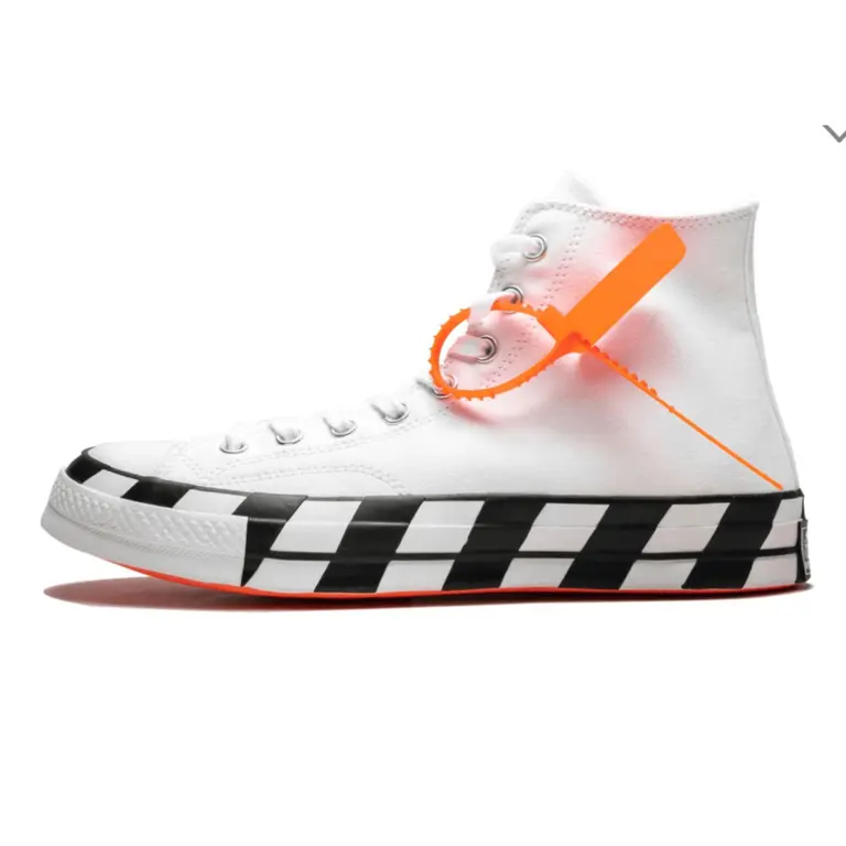 Converse X OFF-WHITE Cloth high trainers - Image 2