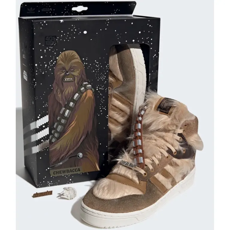 Adidas Chewbacca Forum 84 leather trainers - Image 3