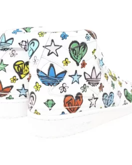 Adidas by Jeremy Scott Leather trainers