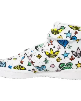 Adidas by Jeremy Scott Leather trainers