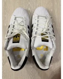Adidas by Kerwin Frost Superstar Superstuffed leather low trainers