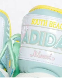 Adidas by Jeremy Scott Leather high trainers