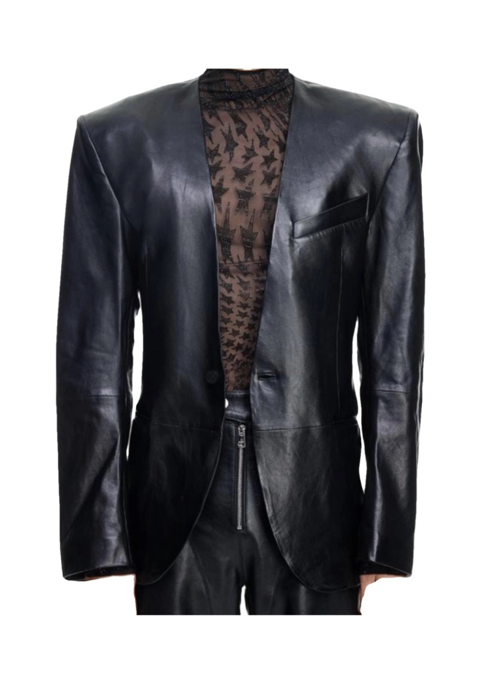 Mugler x H&M Leather jacket