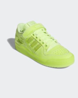 Adidas by Jeremy Scott Leather low trainers