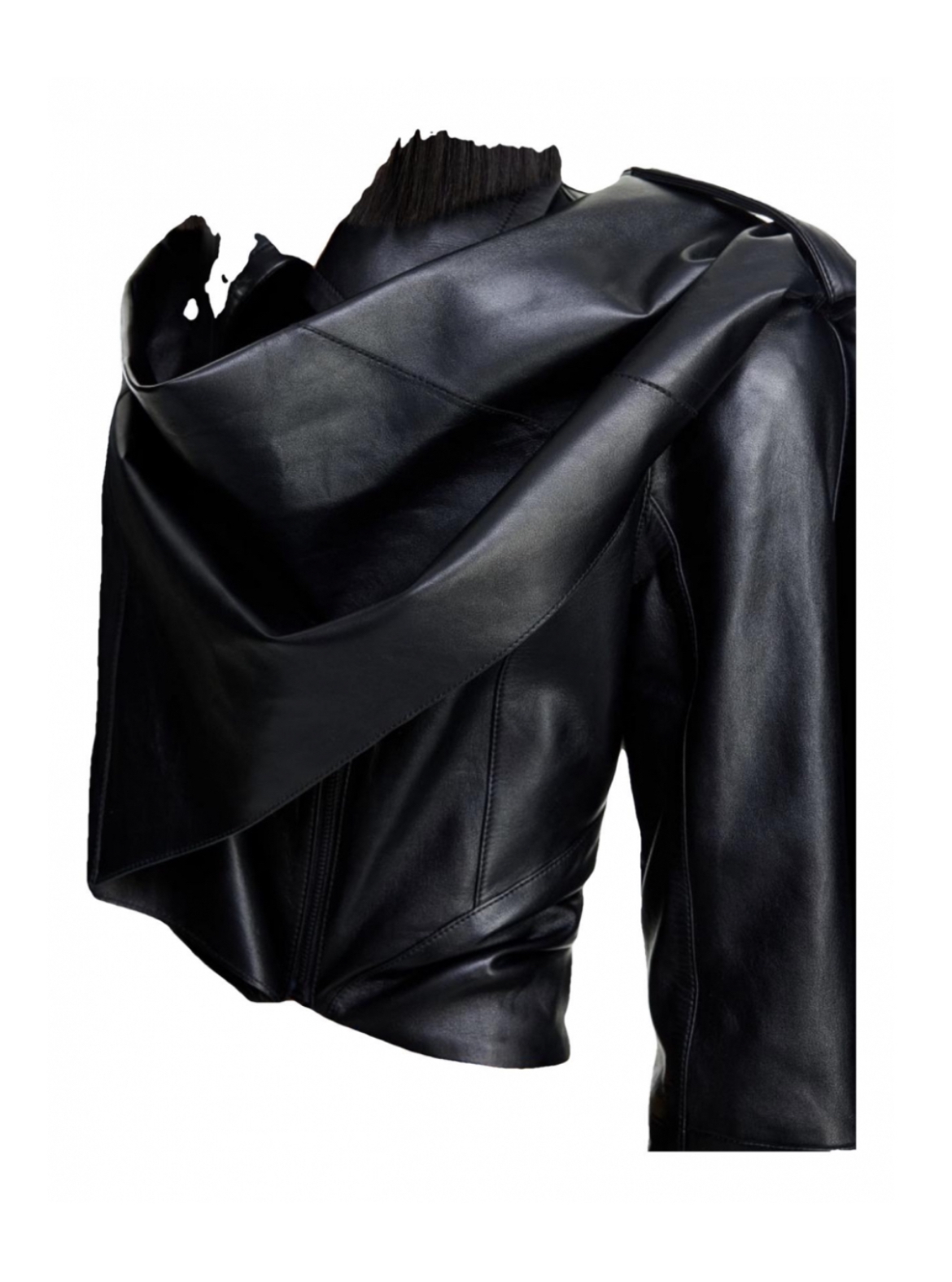 Mugler H&M Leather jacket - Image 3
