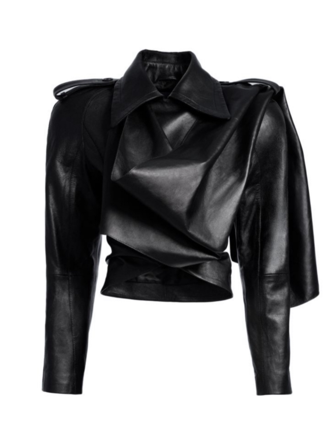 Mugler H&M Leather jacket - Image 4