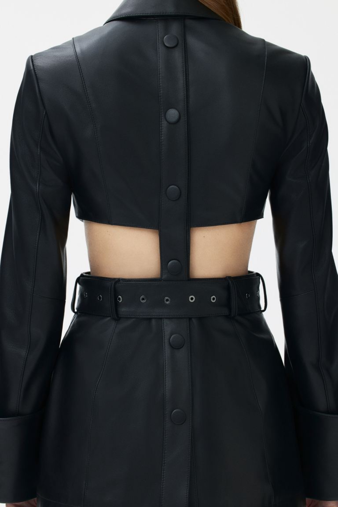 Rokh H&M leather blazer - Image 2