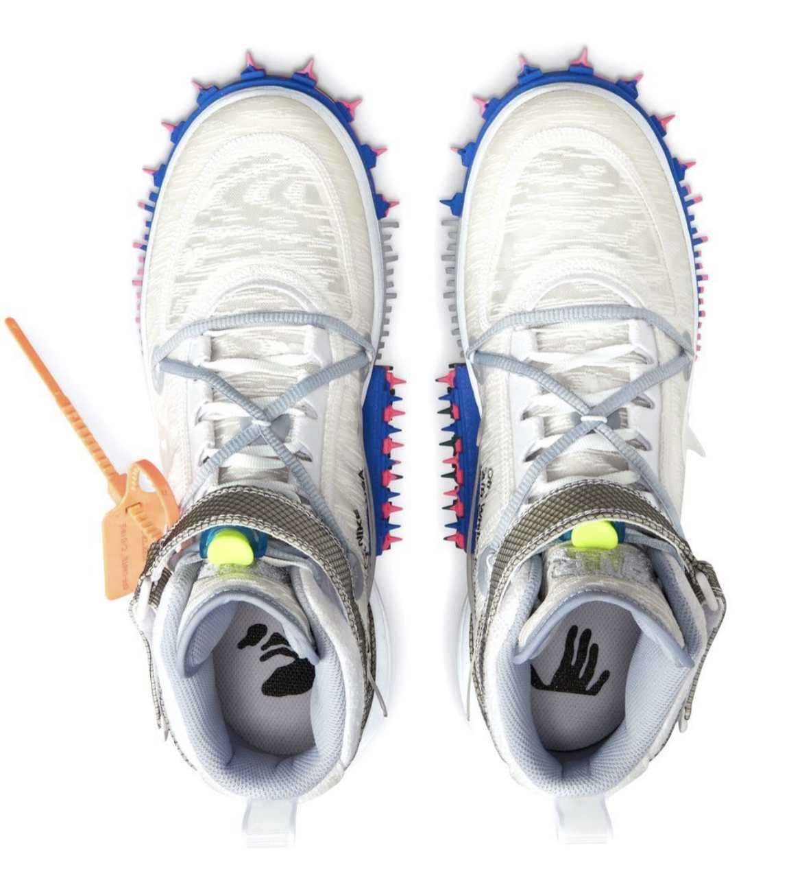 Nike X Off-White Vinyl high trainers - Image 6