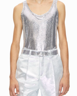 Paco Rabanne H&M Metall Tank T-shirt