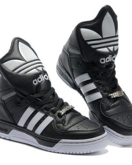 Adidas by Jeremy Scott Leather trainers