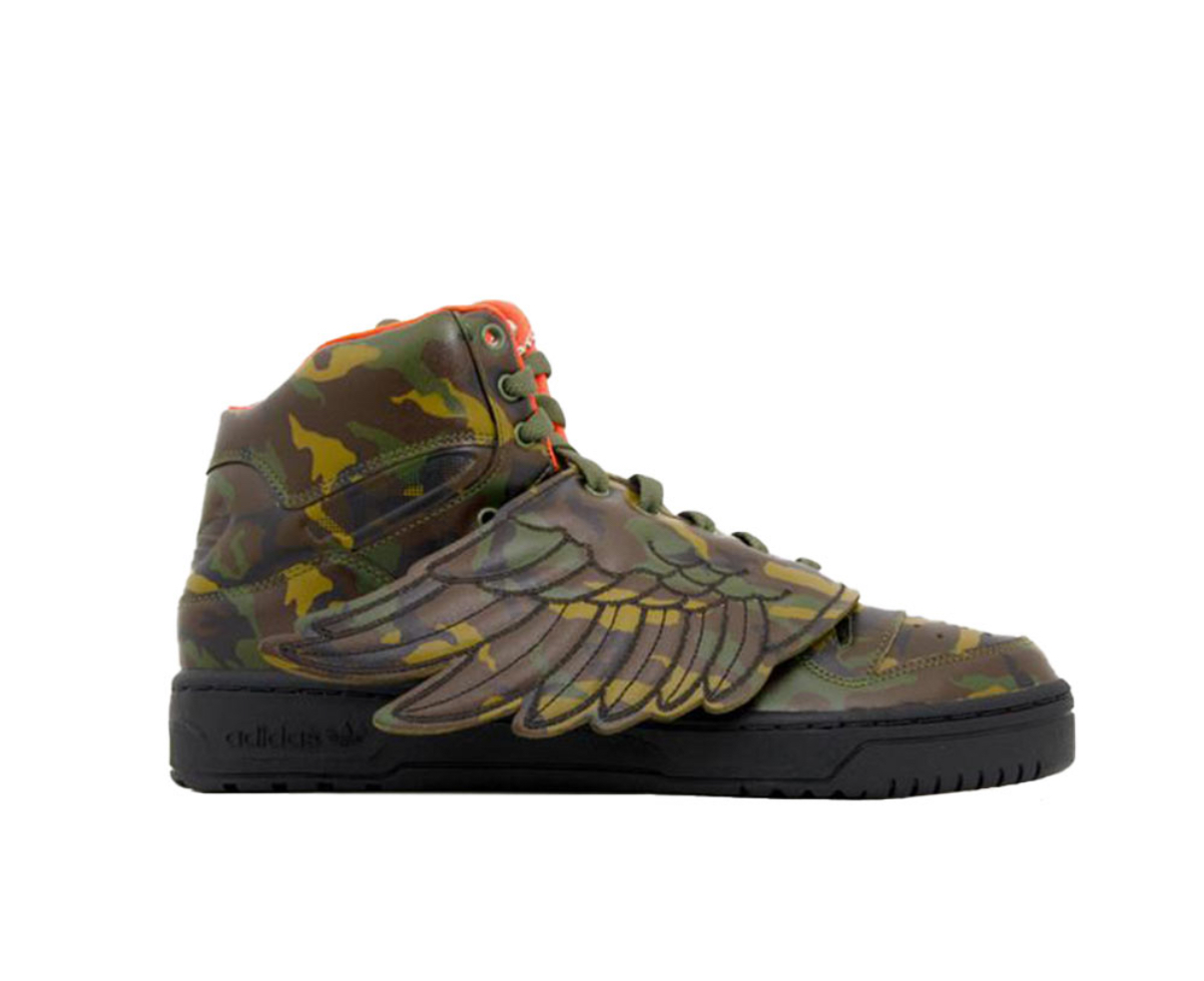 Adidas by Jeremy Scott Leather high trainers - Image 4