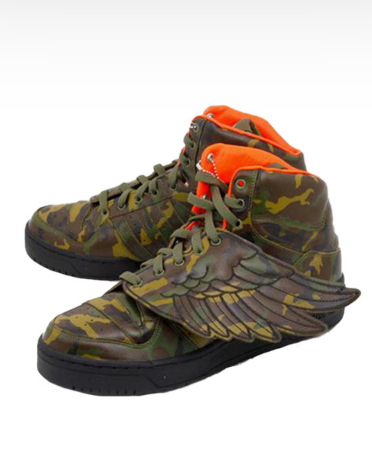Adidas by Jeremy Scott Leather high trainers - Image 3
