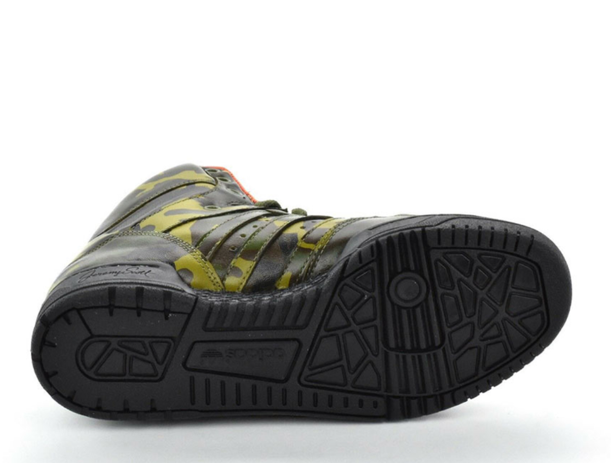 Adidas by Jeremy Scott Leather high trainers - Image 5