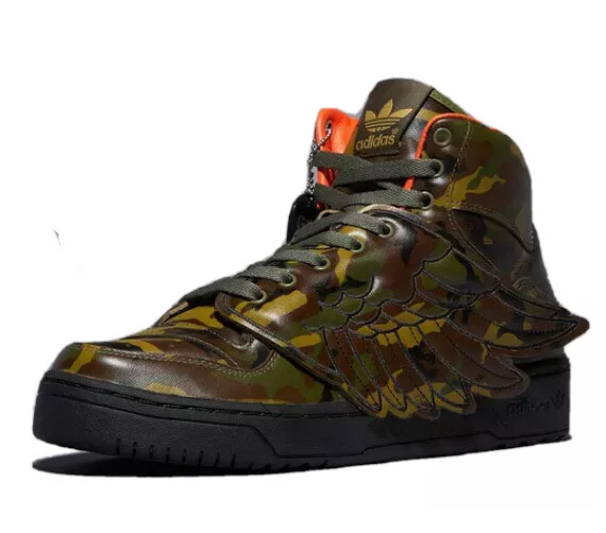 Adidas by Jeremy Scott Leather high trainers - Image 2