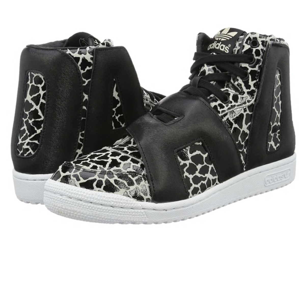 Adidas by Jeremy Scott Leather high trainers - Image 2