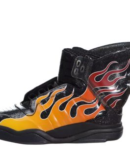 Adidas By Jeremy Scott Leather trainers