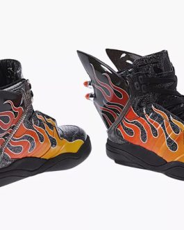 Adidas By Jeremy Scott Leather trainers
