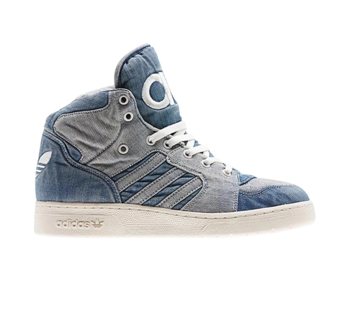 Adidas by Jeremy Scott cloth high trainers - Image 2