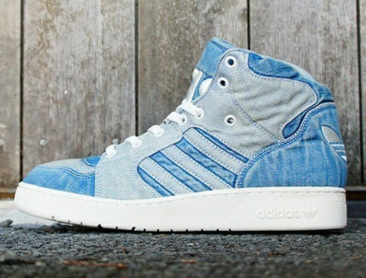 Adidas by Jeremy Scott cloth high trainers - Image 4