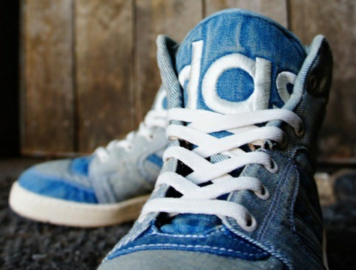 Adidas by Jeremy Scott cloth high trainers - Image 5